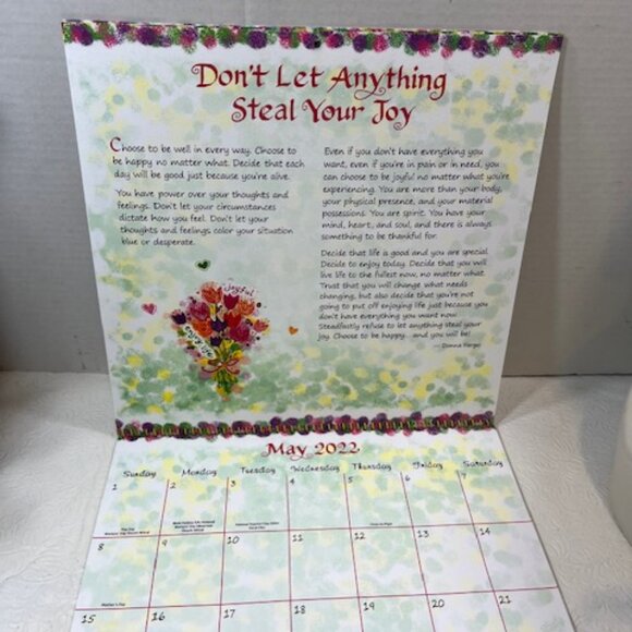 2022 Words Every Woman Should Remember 12-Month Inspirational Wall Calendar - Picture 6 of 13